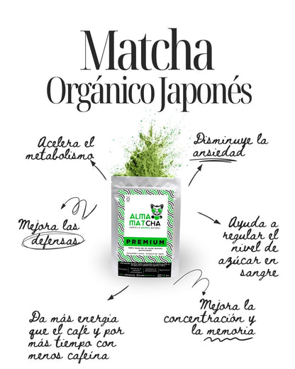Matcha Japónes Grado Premium Orgánico - Drink your Glow