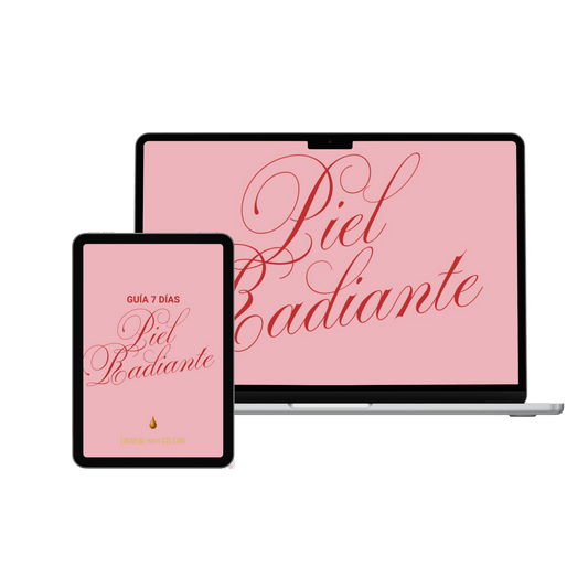 Guia Piel Radiante en 7 días (Ebook) - Drink your Glow CL